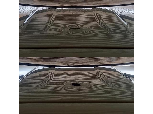 トヨタ ヴェルファイアのルーフパネルのへこみのデントリペア