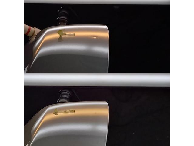 ホンダ N-BOXのルーフとボンネット3箇所のへこみのデントリペア