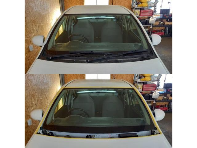 トヨタ パッソのフロントガラス交換