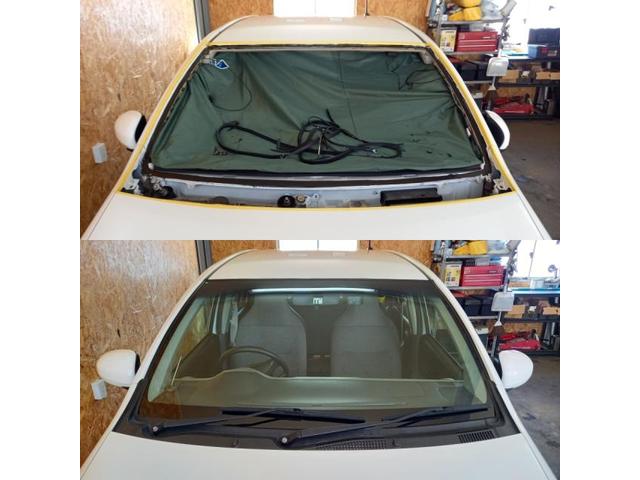 トヨタ パッソのフロントガラス交換