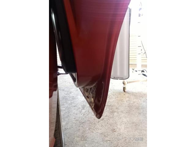日産 ラフェスタのスライトドアの大きな凹みのデントリペア