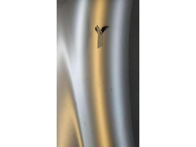 ダイハツ ロッキーのリアドアのへこみのデントリペア