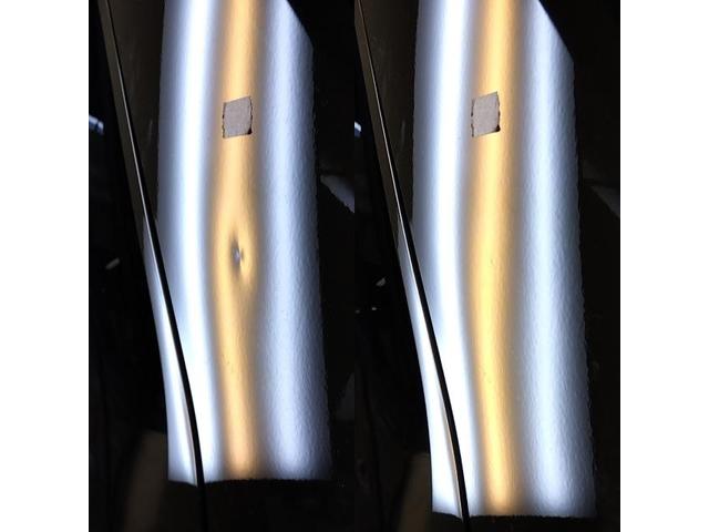 TOYOTA YARISCROSSのCピラーのえくぼのへこみをデントリペア