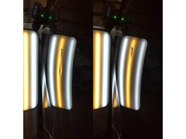 三菱 デリカ D5のスライドドアのえくぼのへこみをデントリペア