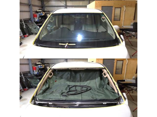 トヨタ ヴェルファイアハイブリッドのフロントガラス交換