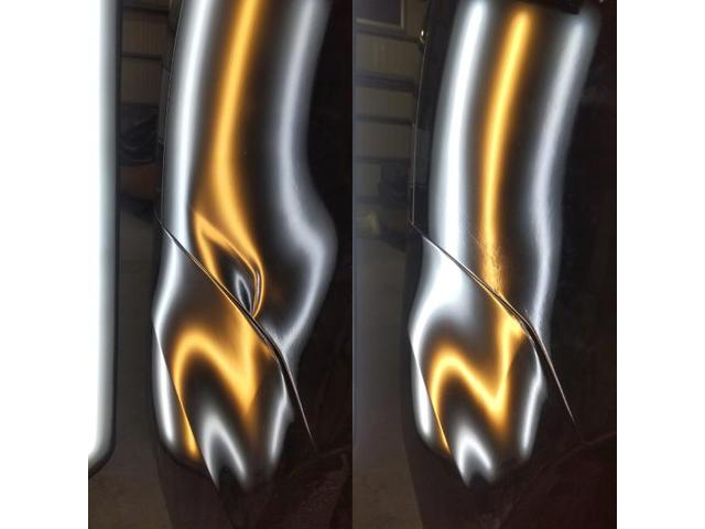 トヨタ エスクァイアのクォーターパネルのへこみのデントリペア