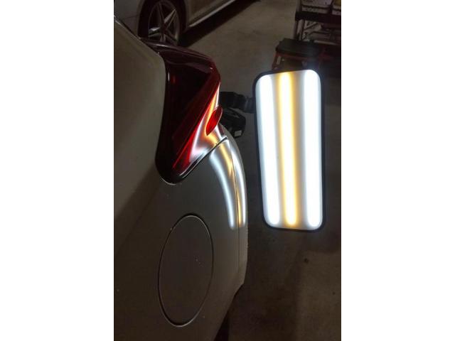 トヨタ オーリスのクォーターパネルのへこみのデントリペア