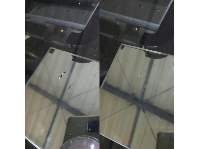 トヨタ ヴォクシーのフロントガラスのウィンドリペア