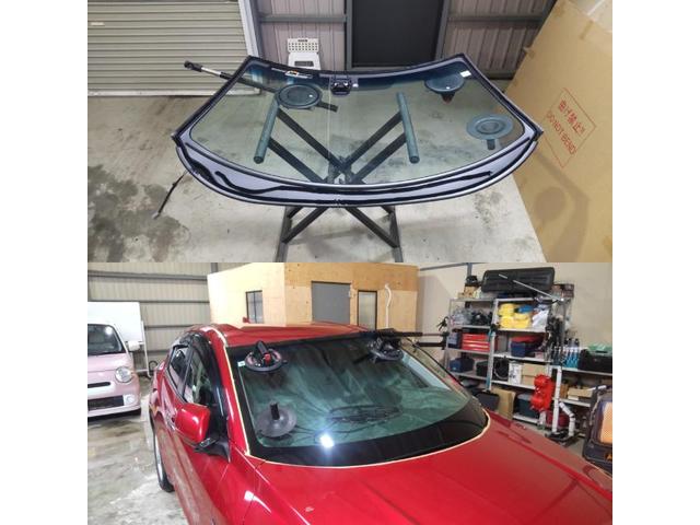 ホンダ ヴェゼルのフロントガラス交換