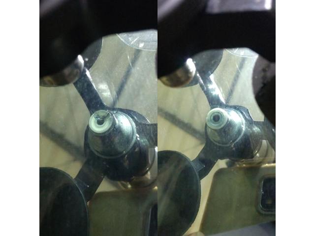 トヨタ ヴィッツのフロントガラスのウィンドリペア