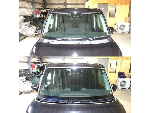 トヨタ ルーミーのフロントガラス交換