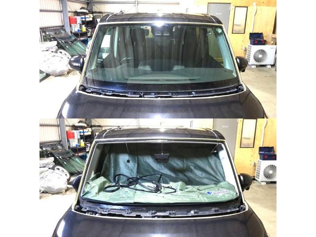 トヨタ ルーミーのフロントガラス交換