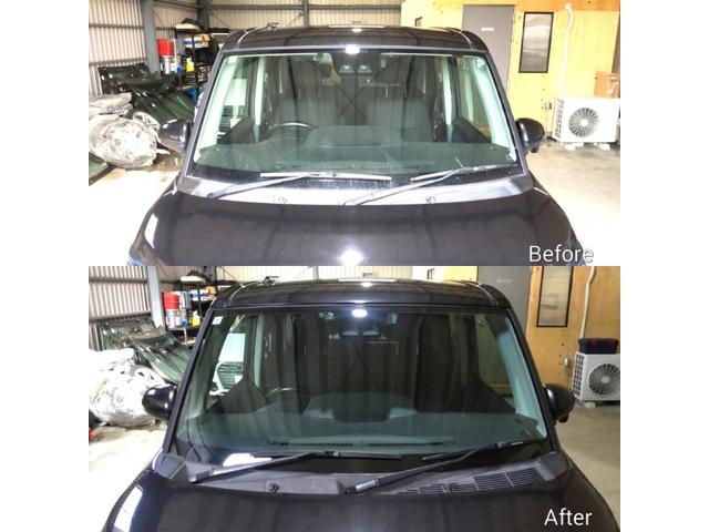 トヨタ ルーミーのフロントガラス交換