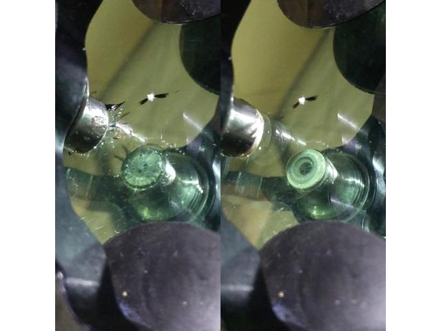 ホンダ ヴェゼルのフロントガラスのウィンドリペア