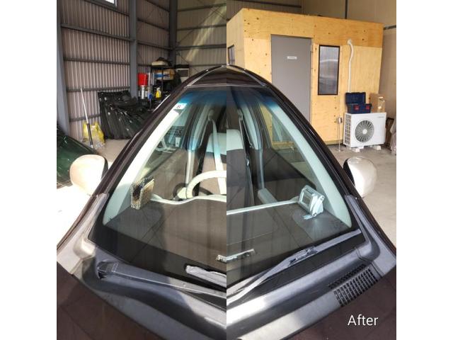 トヨタ パッソのフロントガラス交換