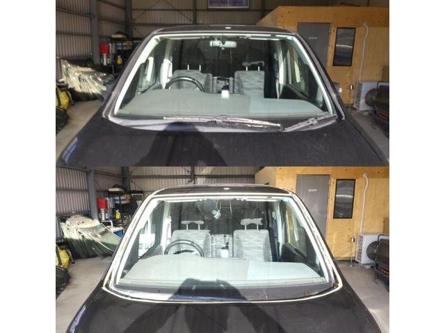 ホンダ ステップワゴンのフロントガラス交換