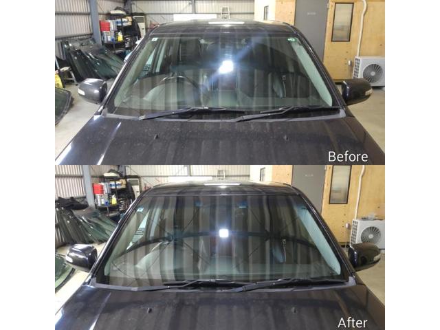 スズキ エスクードのフロントガラス交換