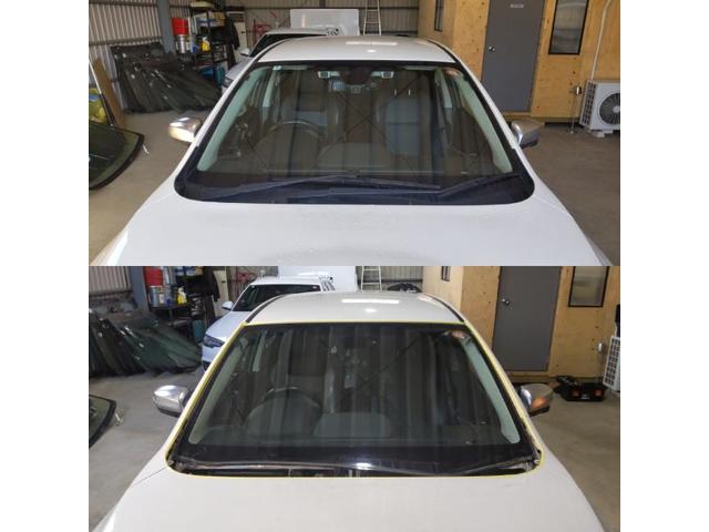 スバル レヴォーグのフロントガラス交換