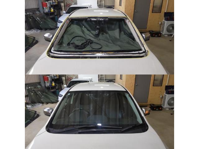 スバル レヴォーグのフロントガラス交換