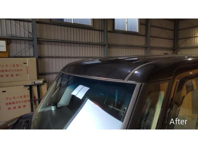 スズキ スペーシアカスタムのフロントガラス交換