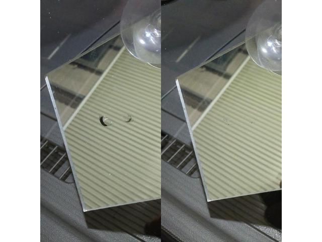 日産 キューブのフロントガラスのウィンドリペア