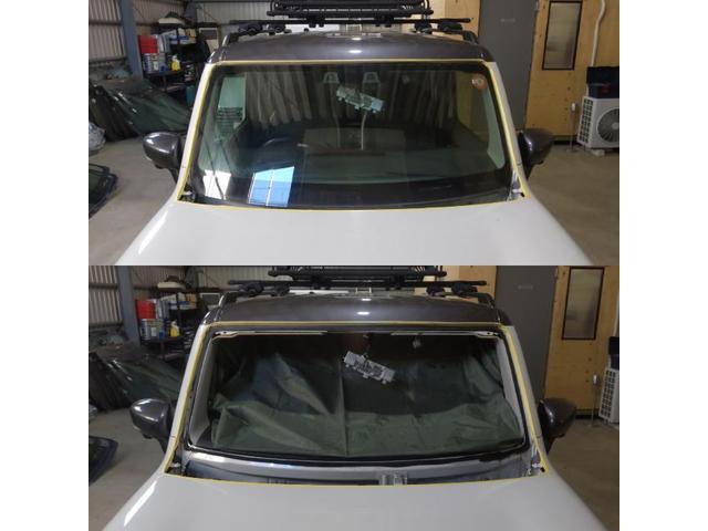 スズキ ハスラーのフロントガラス交換