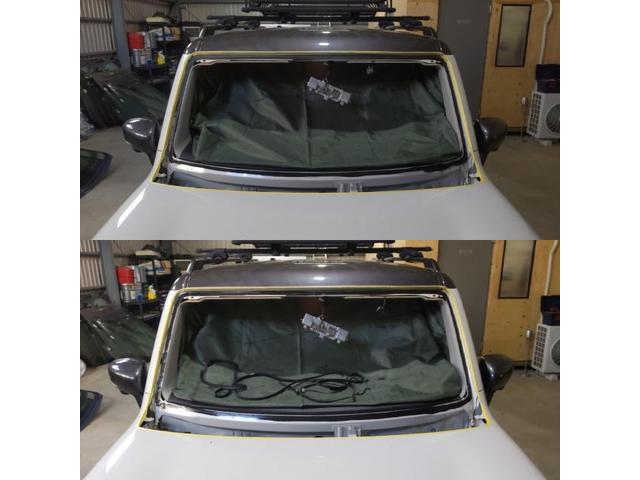 スズキ ハスラーのフロントガラス交換