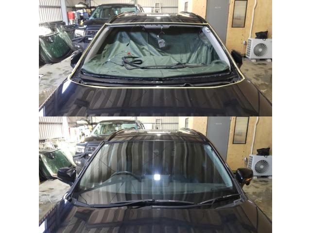 トヨタ RAV4のフロントガラス交換