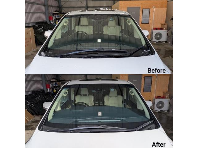 トヨタ アルファードハイブリッドのフロントガラス交換