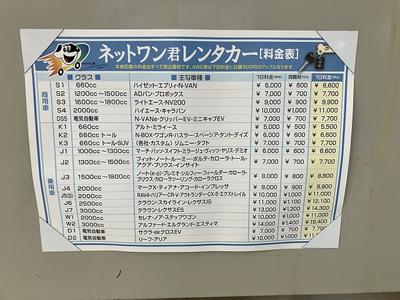 ネットワン君レンタカー