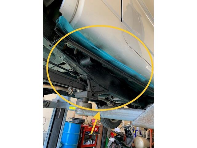 ジムニー　アンダーコート補修