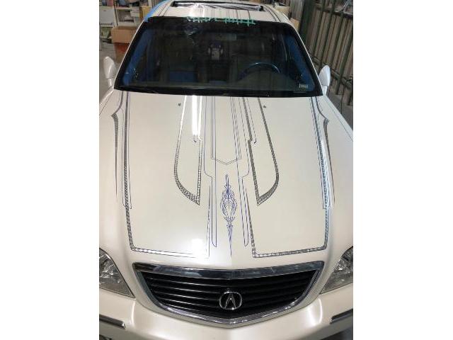 アキュラ ｒｌ カスタムペイント 補修 クリアー 塗装 アメ車 Acura ピンスト リーフ 輸入車 グーネットピット