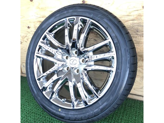 レクサス LS460 19インチ持ち込みタイヤ交換 245/45R19 茨城県石岡市