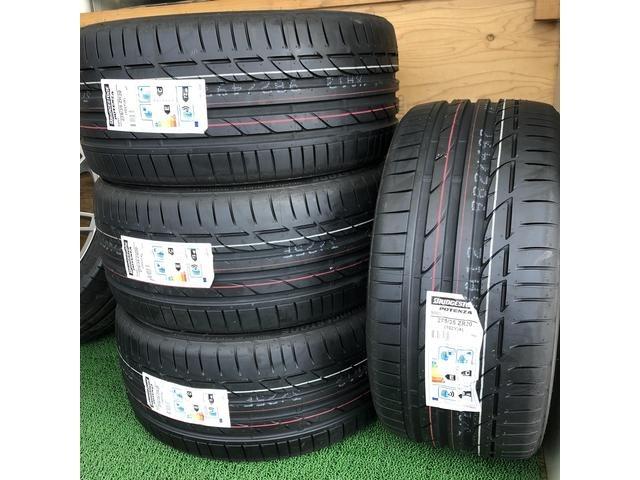 20インチ アウディ　持ち込みタイヤ交換 275/35R20 ブリヂストン ポテンザ S001 茨城県石岡市 車好オート