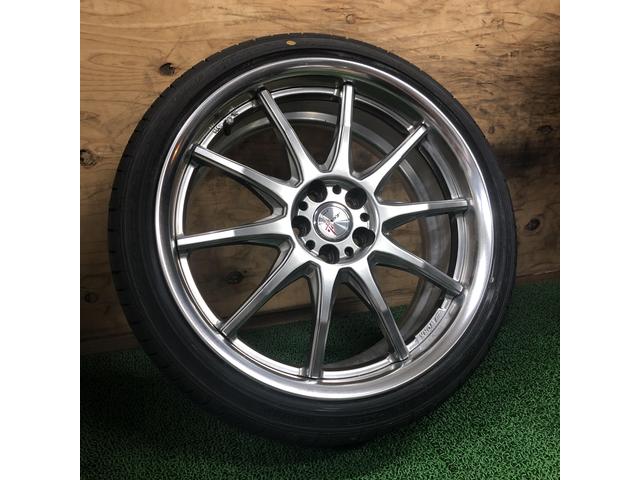 18インチ トヨタ　プリウス　 持ち込みタイヤ交換 215/40R18 グッドイヤー　LS2000hⅡ　茨城県石岡市 車好オート