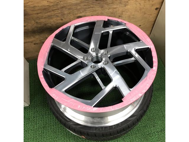 茨城持ち込み交換歓迎店 24インチ 持ち込みタイヤ交換 LIONHART 295/30R24 茨城県石岡市 車好オート