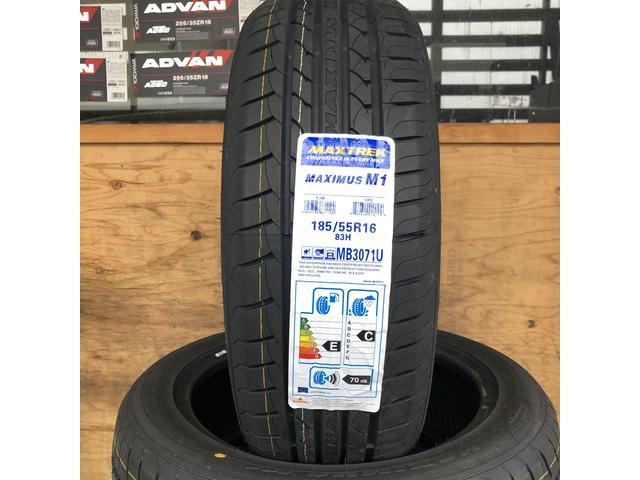 185/55R16 サマータイヤ ホイールセット MAXTREK MAXIMUS M1 送料無料 4本セット