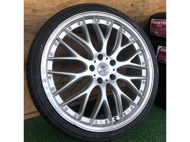 茨城持ち込み交換歓迎店 20インチ トヨタ クラウン 持ち込みタイヤ交換 AUTO GREEN 225/35R20 茨城県石岡市 車好オート 石岡市タイヤ交換