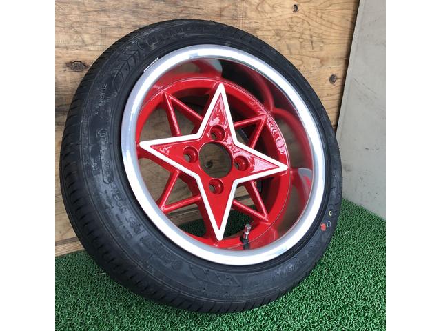 茨城持ち込み交換歓迎店 13インチ　ダイハツ　ミラ　 持ち込みタイヤ交換 　ナンカン　AS-1　175/50R13 茨城県石岡市 車好オート 茨城県引っ張りタイヤ