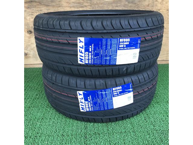 茨城持ち込み交換歓迎店 ２０インチ　トヨタ　アルファード　 持ち込みタイヤ交換 　HIFLY HF805　225/35R20 茨城県石岡市 車好オート 石岡市タイヤ交換