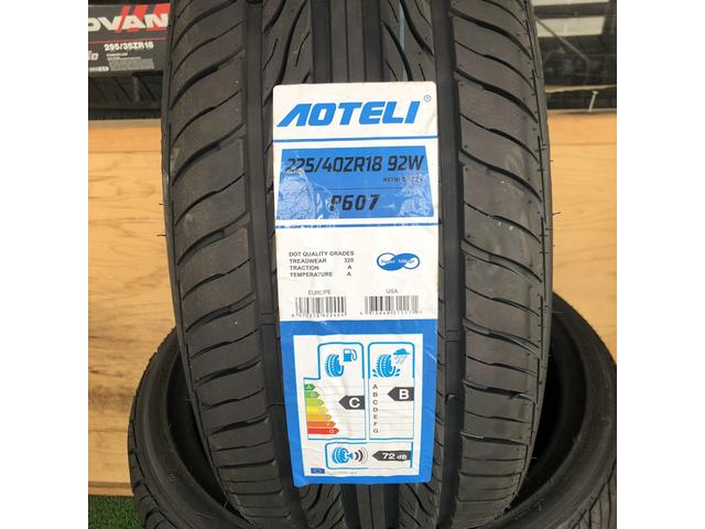 茨城持ち込み交換歓迎店 18インチ 持ち込みタイヤ交換 AOTELI 225/40R18　255/35R18 茨城県石岡市 車好オート 石岡市タイヤ交換
