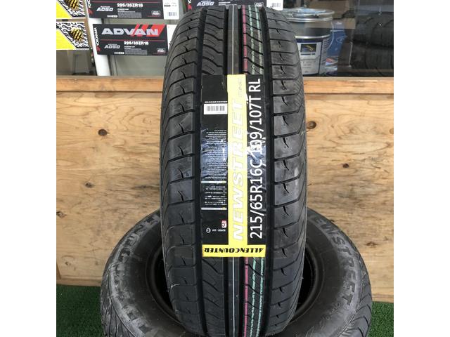 茨城持ち込み交換歓迎店 16インチ 持ち込みタイヤ交換  ALLENCOUNTER NEWSTREET　　215/65R16 茨城県石岡市 車好オート 石岡市タイヤ交換