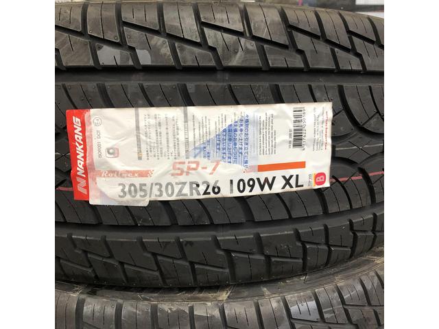 茨城持ち込み交換歓迎店 26インチ 持ち込みタイヤ交換  ナンカン　SP-7 　305/30R26 茨城県石岡市 車好オート 石岡市タイヤ交換