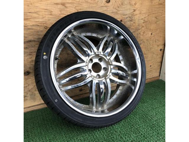 茨城持ち込みタイヤ交換歓迎店　 22インチ　 ダッジ　マグナム　265/35R22 持ち込みタイヤ交換 　　 茨城県石岡市 車好オート 石岡市タイヤ交換　