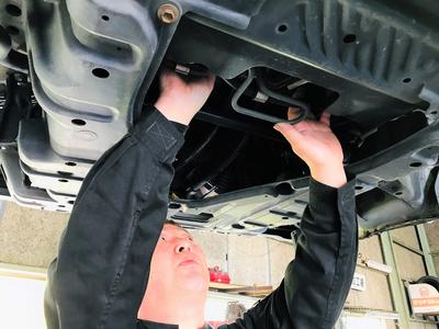 プロの整備士がメンテナンス