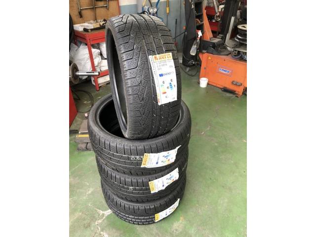 NEW MINI F54 CLUBMAN JCW PIRELLI SOTTO ZERO スタッドレス装着 NEW MINI F54 CLUBMAN JCW PIRELLI SOTTO ZERO スタッドレス装着