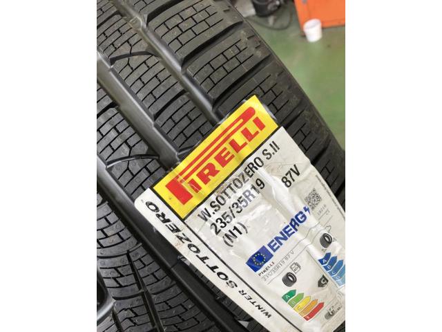 NEW MINI F54 CLUBMAN JCW PIRELLI SOTTO ZERO スタッドレス装着 NEW MINI F54 CLUBMAN JCW PIRELLI SOTTO ZERO スタッドレス装着