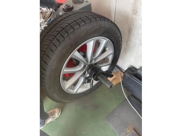 インプレッサ　持ち込みタイヤ交換