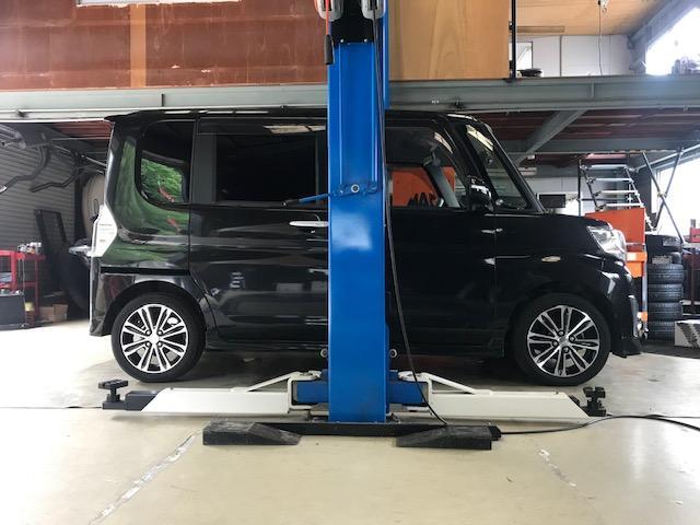 ダイハツ LA600S タント 車高調取付け ブッシュ1G締め ダイハツ LA600S タント 車高調取付け ブッシュ1G締め