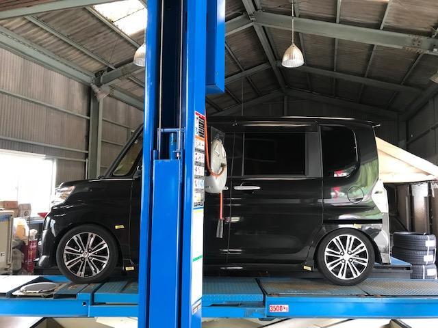 ダイハツ LA600S タント 車高調取付け ブッシュ1G締め ダイハツ LA600S タント 車高調取付け ブッシュ1G締め